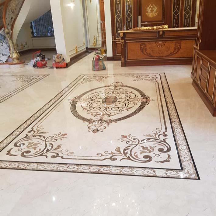 mẫu nền nhà dá marble hoa văn đep
